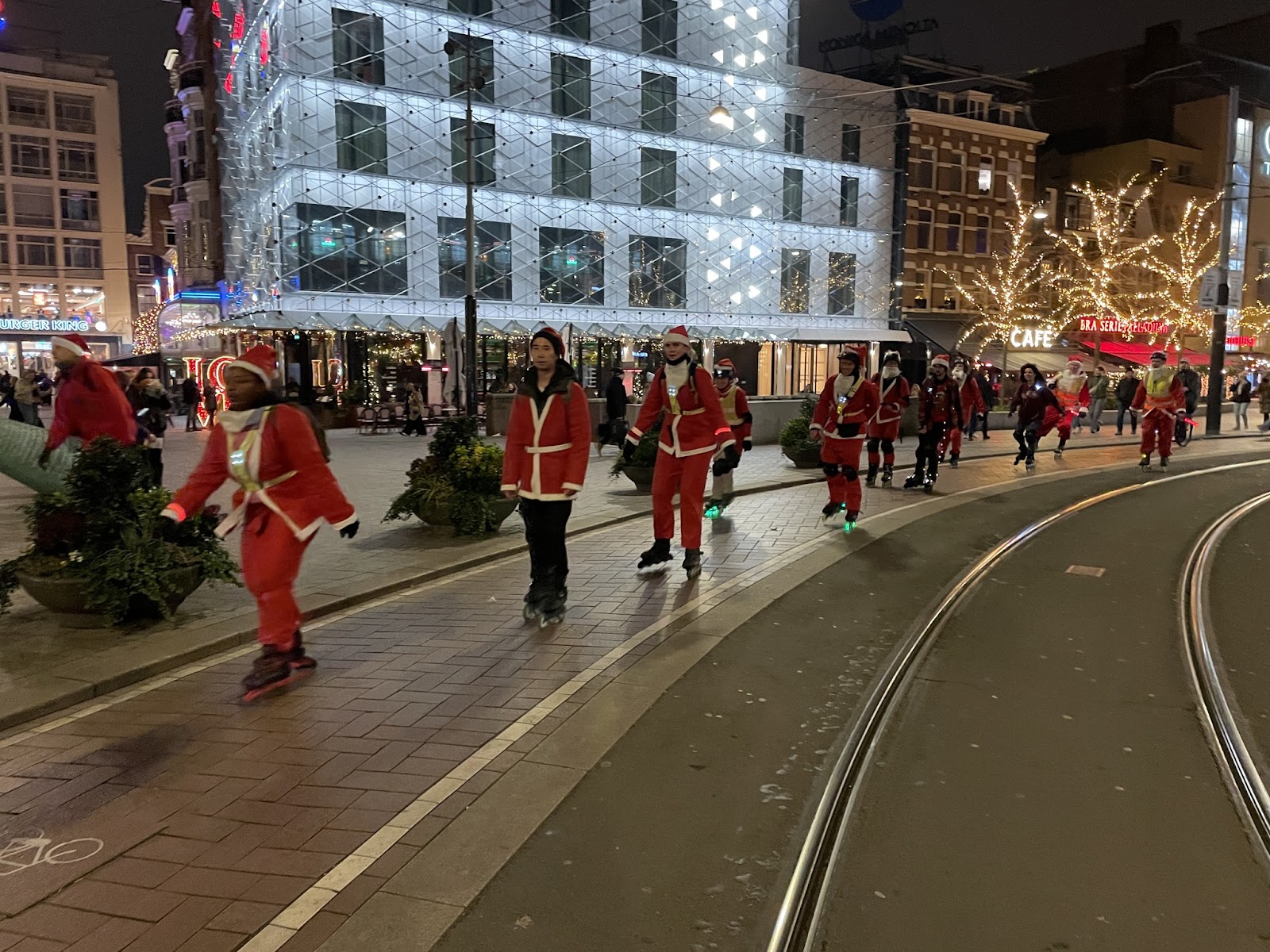 Santa Skate 2024 - Leidseplein
