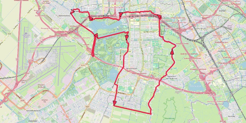 Rondje Amsterdamse Bos - Amstel